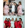 imageSWOMOG Womens Plus Size Satin Pajama Set Short Sleeve 2 piece Pj Sets Sleepwear Silk Button Down Loungewear Pjs Shorts SetDarkgreen
