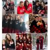 imageSWOMOG Adult Christmas Pajamas Buffalo Plaid Pajama Pants with Pockets Long Sleeve Tops for Couples ampamp FamilyRed Snowmanplaid