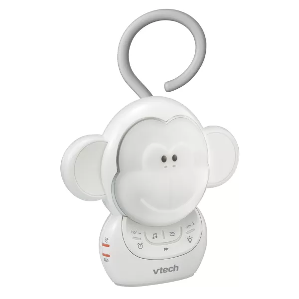 VTech BC8211 Myla The Monkey Baby Sleep Soother with a White Noise Sound Machine Featuring 5 Soft Ambient Sounds 5 Calming Melodies amp SoftGlow Night Light 1 Count Pack of 1Monkey