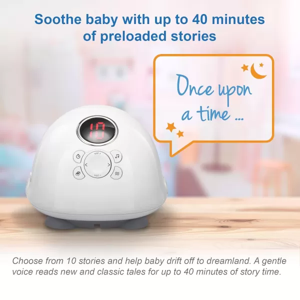 VTech BC8211 Myla The Monkey Baby Sleep Soother with a White Noise Sound Machine Featuring 5 Soft Ambient Sounds 5 Calming Melodies amp SoftGlow Night Light 1 Count Pack of 1Turtle