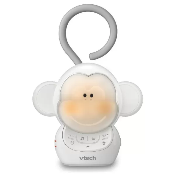 VTech BC8211 Myla The Monkey Baby Sleep Soother with a White Noise Sound Machine Featuring 5 Soft Ambient Sounds 5 Calming Melodies amp SoftGlow Night Light 1 Count Pack of 1Monkey