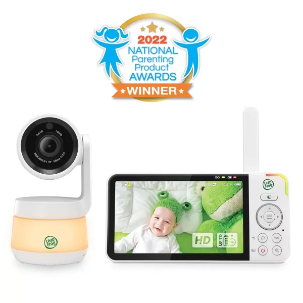 LeapFrog LF930HD 1080p Smart Remote Access Baby Monitor 360 Pan amp Tilt 7 720p HD Display Color Night Light Color Night Vision TwoWay Intercom5 LCD