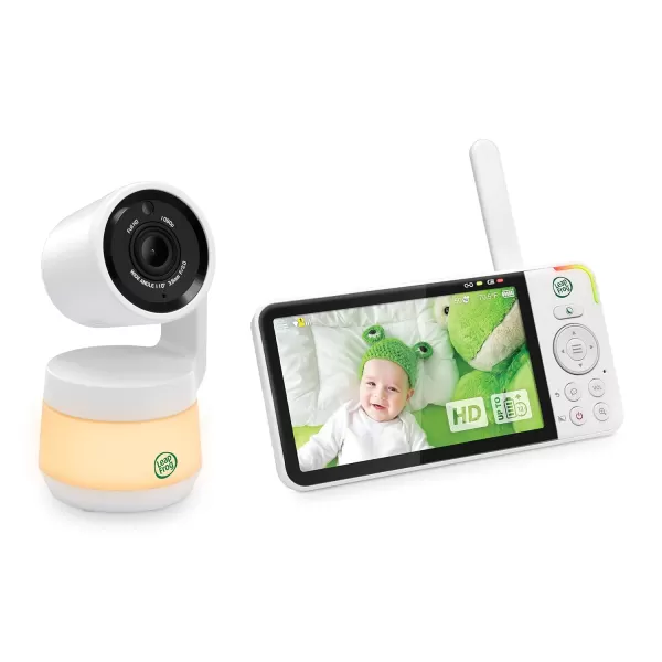 LeapFrog LF930HD 1080p Smart Remote Access Baby Monitor 360 Pan amp Tilt 7 720p HD Display Color Night Light Color Night Vision TwoWay Intercom5 LCD