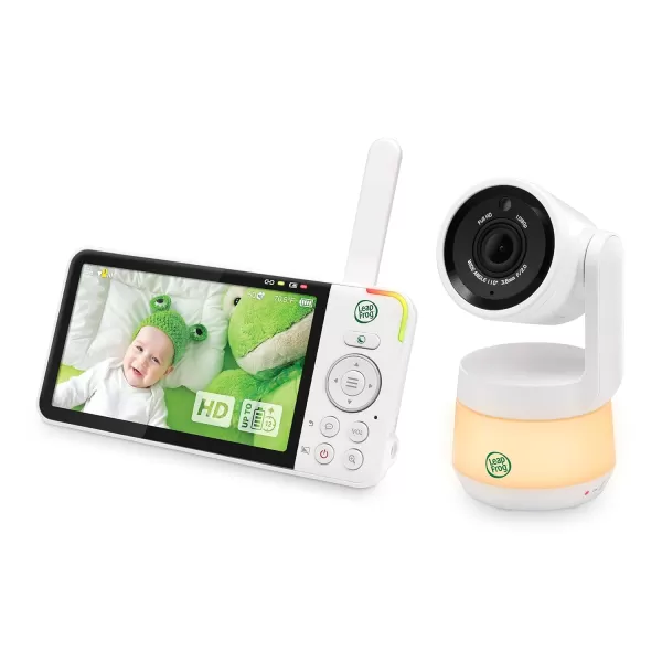 LeapFrog LF930HD 1080p Smart Remote Access Baby Monitor 360 Pan amp Tilt 7 720p HD Display Color Night Light Color Night Vision TwoWay Intercom5 LCD