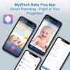 imageVTech Upgraded Smart WiFi Baby Monitor VM901 5inch 720p Display 1080p Camera HD NightVision Fully Remote Pan Tilt Zoom 2Way Talk Free Smart Phone App Works with iOS AndroidVM9012