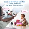 imageVTech Upgraded Smart WiFi Baby Monitor VM901 5inch 720p Display 1080p Camera HD NightVision Fully Remote Pan Tilt Zoom 2Way Talk Free Smart Phone App Works with iOS AndroidVM9012