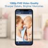 imageVTech Upgraded Smart WiFi Baby Monitor VM901 5inch 720p Display 1080p Camera HD NightVision Fully Remote Pan Tilt Zoom 2Way Talk Free Smart Phone App Works with iOS AndroidVM9012