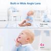 imageVTech Upgraded Smart WiFi Baby Monitor VM901 5inch 720p Display 1080p Camera HD NightVision Fully Remote Pan Tilt Zoom 2Way Talk Free Smart Phone App Works with iOS AndroidVM901