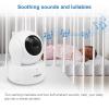 imageVTech VM819 Baby Monitor with Camera and Audio 28 Screen Portable Baby Camera Night Vision 2Way Audio Temperature Sensor and Lullabies Secure Transmission No WiFi Ideal for BabyElderlyPet28 with PanTiltZoom Camera