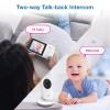 imageVTech VM819 Baby Monitor with Camera and Audio 28 Screen Portable Baby Camera Night Vision 2Way Audio Temperature Sensor and Lullabies Secure Transmission No WiFi Ideal for BabyElderlyPet28 fixed 2cams
