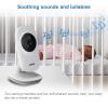 imageVTech VM819 Baby Monitor with Camera and Audio 28 Screen Portable Baby Camera Night Vision 2Way Audio Temperature Sensor and Lullabies Secure Transmission No WiFi Ideal for BabyElderlyPet5 with Fix Camera