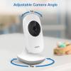 imageVTech VM819 Baby Monitor with Camera and Audio 28 Screen Portable Baby Camera Night Vision 2Way Audio Temperature Sensor and Lullabies Secure Transmission No WiFi Ideal for BabyElderlyPet28 fixed cam