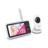 imageVTech VM819 Baby Monitor with Camera and Audio 28 Screen Portable Baby Camera Night Vision 2Way Audio Temperature Sensor and Lullabies Secure Transmission No WiFi Ideal for BabyElderlyPet5 with Fix Camera