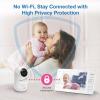 imageVTech Advanced HQ Max Twin 7quot Digital Video 2Cameras Baby Monitor with Pan Tilt Zoom Long Battery Life 5000mAh IPS Screen Adaptive MultiColor Night Light 2Way Talk HQ Display No WiFi White7 HQ 2 Cams