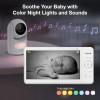 imageVTech Advanced HQ Max Twin 7quot Digital Video 2Cameras Baby Monitor with Pan Tilt Zoom Long Battery Life 5000mAh IPS Screen Adaptive MultiColor Night Light 2Way Talk HQ Display No WiFi White7 HQ 2 Cams