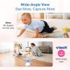 imageVTech Advanced HQ Max Twin 7quot Digital Video 2Cameras Baby Monitor with Pan Tilt Zoom Long Battery Life 5000mAh IPS Screen Adaptive MultiColor Night Light 2Way Talk HQ Display No WiFi White55 HD 1 Cam