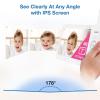 imageVTech Advanced HQ Max Twin 7quot Digital Video 2Cameras Baby Monitor with Pan Tilt Zoom Long Battery Life 5000mAh IPS Screen Adaptive MultiColor Night Light 2Way Talk HQ Display No WiFi White7 HQ 2 Cams