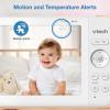 imageVTech Advanced HQ Max Twin 7quot Digital Video 2Cameras Baby Monitor with Pan Tilt Zoom Long Battery Life 5000mAh IPS Screen Adaptive MultiColor Night Light 2Way Talk HQ Display No WiFi White7 HQ 2 Cams