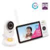 imageVTech VM818HD Baby Monitor 5quot 720p Screen Night Light 110degree WideAngle TrueColor DayVision HD No Glare NightVision 1000ft Range 2Way Talk Secure Transmission No WiFi