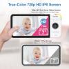 imageVTech VM919HD Upgraded Video Monitor with 7 720p Screen360 Panoramic Viewing 110 WideAngle ViewNight Vision Up to 1000ft Range Secured Transmission No WiFi2 Cameras