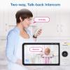 imageVTech VM9282HD 5 720p HD Display 2 Cameras Baby Monitor110 Wide Angle ViewRemote PanTiltZoomNight VisionUp to 1000ft RangeTemperature Sensor9 Soothing Sounds ampamp Lullabies2Way TalkNo WiFi2 Cameras