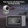 imageVTech VM9282HD 5 720p HD Display 2 Cameras Baby Monitor110 Wide Angle ViewRemote PanTiltZoomNight VisionUp to 1000ft RangeTemperature Sensor9 Soothing Sounds ampamp Lullabies2Way TalkNo WiFi2 Cameras