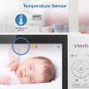 imageVTech VM9282HD 5 720p HD Display 2 Cameras Baby Monitor110 Wide Angle ViewRemote PanTiltZoomNight VisionUp to 1000ft RangeTemperature Sensor9 Soothing Sounds ampamp Lullabies2Way TalkNo WiFi1 Camera