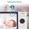 imageVTech VM9282HD 5 720p HD Display 2 Cameras Baby Monitor110 Wide Angle ViewRemote PanTiltZoomNight VisionUp to 1000ft RangeTemperature Sensor9 Soothing Sounds ampamp Lullabies2Way TalkNo WiFi1 Camera