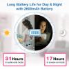 imageVTech VM9282HD 5 720p HD Display 2 Cameras Baby Monitor110 Wide Angle ViewRemote PanTiltZoomNight VisionUp to 1000ft RangeTemperature Sensor9 Soothing Sounds ampamp Lullabies2Way TalkNo WiFi1 Camera