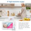 imageVTech VM9282HD 5 720p HD Display 2 Cameras Baby Monitor110 Wide Angle ViewRemote PanTiltZoomNight VisionUp to 1000ft RangeTemperature Sensor9 Soothing Sounds ampamp Lullabies2Way TalkNo WiFi2 Cameras