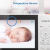 imageVTech VM9282HD 5 720p HD Display 2 Cameras Baby Monitor110 Wide Angle ViewRemote PanTiltZoomNight VisionUp to 1000ft RangeTemperature Sensor9 Soothing Sounds ampamp Lullabies2Way TalkNo WiFi3 Cameras