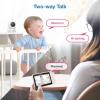imageVTech VM9282HD 5 720p HD Display 2 Cameras Baby Monitor110 Wide Angle ViewRemote PanTiltZoomNight VisionUp to 1000ft RangeTemperature Sensor9 Soothing Sounds ampamp Lullabies2Way TalkNo WiFi2 Cameras
