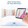 imageVTech VM9282HD 5 720p HD Display 2 Cameras Baby Monitor110 Wide Angle ViewRemote PanTiltZoomNight VisionUp to 1000ft RangeTemperature Sensor9 Soothing Sounds ampamp Lullabies2Way TalkNo WiFi2 Cameras