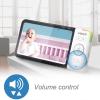 imageVTech Video Baby Monitor with 1000ft Long Range Auto Night Vision 28 Screen 2Way Audio Talk Temperature Sensor Power Saving Mode Lullabies and Wallmountable Camera with Bracket White5 Screen Wifi 2 Cam