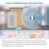 imageVTech Video Baby Monitor with 1000ft Long Range Auto Night Vision 28 Screen 2Way Audio Talk Temperature Sensor Power Saving Mode Lullabies and Wallmountable Camera with Bracket White5 Screen Wifi 2 Cam