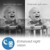 imageVTech Video Baby Monitor with 1000ft Long Range Auto Night Vision 28 Screen 2Way Audio Talk Temperature Sensor Power Saving Mode Lullabies and Wallmountable Camera with Bracket White5 Screen Wifi 2 Cam