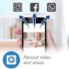 imageVTech Video Baby Monitor with 1000ft Long Range Auto Night Vision 28 Screen 2Way Audio Talk Temperature Sensor Power Saving Mode Lullabies and Wallmountable Camera with Bracket White5 Screen Wifi 2 Cam