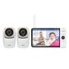 imageVTech VM919HD Upgraded Video Monitor with 7 720p Screen360 Panoramic Viewing 110 WideAngle ViewNight Vision Up to 1000ft Range Secured Transmission No WiFi2 Cameras
