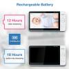 imageVTech 2Cameras Smart WiFi Baby Monitor with 1080p FHD Video Free App with Motion Video SoundMotion Detection and Notifications 7quot IPS Display with SplitScreen PanTiltZoom Smart HQ Max Twin7 Wifi 2 Cams