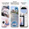 imageVTech 2Cameras Smart WiFi Baby Monitor with 1080p FHD Video Free App with Motion Video SoundMotion Detection and Notifications 7quot IPS Display with SplitScreen PanTiltZoom Smart HQ Max Twin7 Wifi 2 Cams