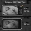 imageVTech 2Cameras Smart WiFi Baby Monitor with 1080p FHD Video Free App with Motion Video SoundMotion Detection and Notifications 7quot IPS Display with SplitScreen PanTiltZoom Smart HQ Max Twin5 Wifi 1 Cam
