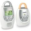 imageVTech Communications DM221 Audio Baby Monitor with up to 1000 ft of Range Vibrating SoundAlert Talk Back Intercom ampamp Night Light Loop WhiteSilver1 Count Pack of 1