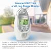 imageVTech Communications DM221 Audio Baby Monitor with up to 1000 ft of Range Vibrating SoundAlert Talk Back Intercom ampamp Night Light Loop WhiteSilver1 Count Pack of 1