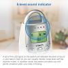 imageVTech Communications DM221 Audio Baby Monitor with up to 1000 ft of Range Vibrating SoundAlert Talk Back Intercom ampamp Night Light Loop WhiteSilver1 Count Pack of 1