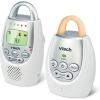 imageVTech Communications DM221 Audio Baby Monitor with up to 1000 ft of Range Vibrating SoundAlert Talk Back Intercom ampamp Night Light Loop WhiteSilver1 Count Pack of 1