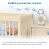 imageVTech DM1411 Audio Baby Monitor ampamp Portable Soother DualUnit Rechargeable Battery Long Range SoftGlow Night Light Soothing Sounds ampamp Lullabies Digital Wireless Transmission Sound Indicator