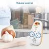 imageVTech DM1411 Audio Baby Monitor ampamp Portable Soother DualUnit Rechargeable Battery Long Range SoftGlow Night Light Soothing Sounds ampamp Lullabies Digital Wireless Transmission Sound Indicator