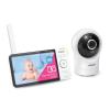 imageVTech RM5764HD 1080p Smart WiFi Remote Access Baby Monitor 360 Pan ampamp Tilt 5quot 720p HD Display HD Night Vision Soothing Sounds 2Way Talk Temperature Sensor Motion Detection iOS ampamp Android