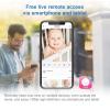 imageVTech RM9751 Yellow Daisy Smart WiFi Baby Camera iOS ampamp Android Enabled 1080p Full HD Privacy Mode Cover Night Light Soothing Sounds ampamp Lullabies Twoway IntercomTemperature Sensor Night Vision