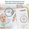 imageVTech VCare VC2105 1080p FHD OverThe Crib Mount Smart Baby Monitor 5 720p LCD ScreenTable StandRemote AccessVersatile PlacementIntelligence Detection Sleep Analysis18hrs Recordingwith WiFiVC2105